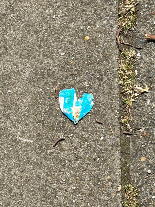 On a sunny day in London