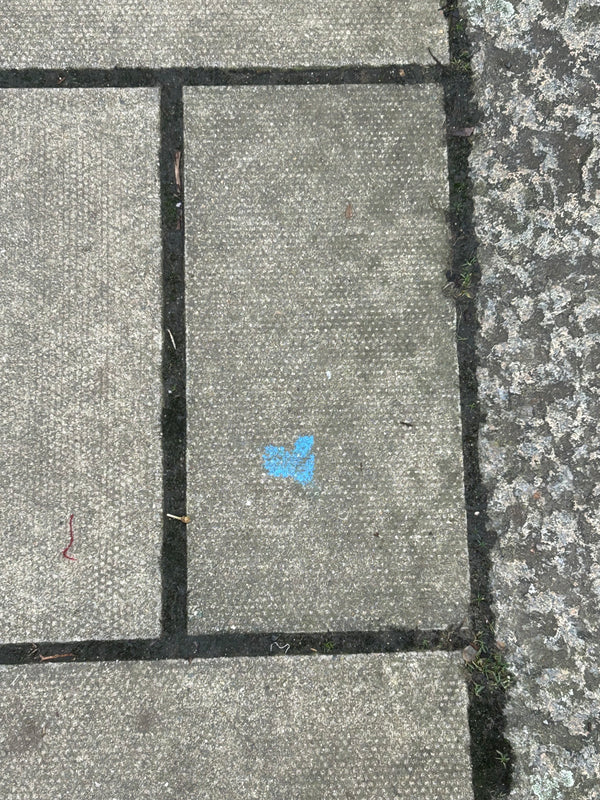 Left by the builders